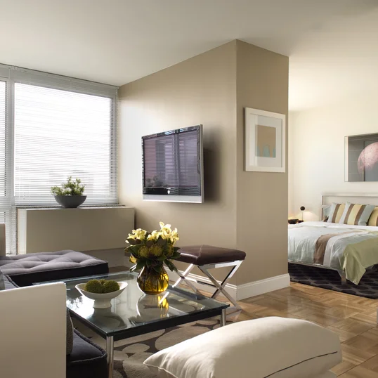 Enjoy One Carnegie Hill's light filled homes with open floor plans.