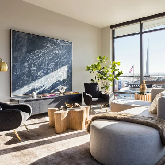 Sweeping views of Downtown L.A. and beyond