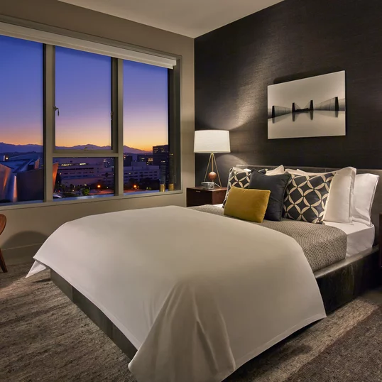 Large bedrooms with ample light and storage.