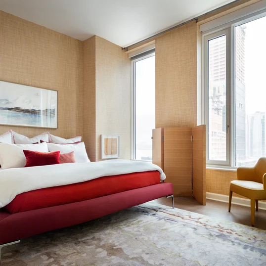 Extra bedrooms provide ample lighting and space.