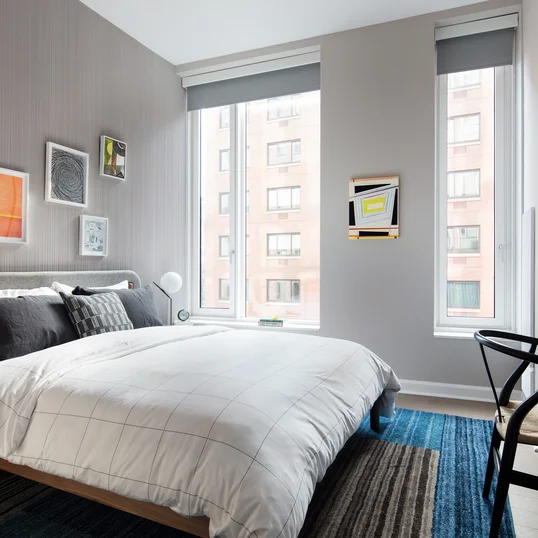 Bespoke fixtures with Kallista hardware designed by Andre Kikoski Architect.