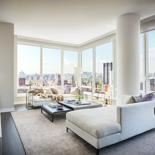 Expansive double-paned windows for maximum light, views, sound attenuation and energy efficiency.