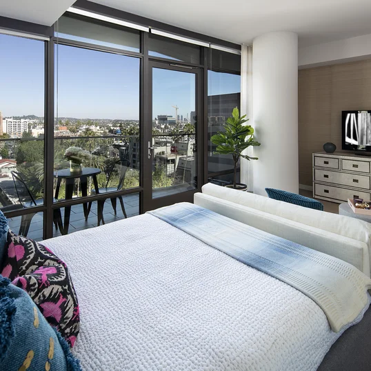 Sweeping views of Downtown L.A. and beyond