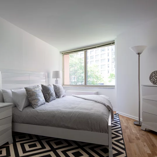 Light filled living with stunning views.