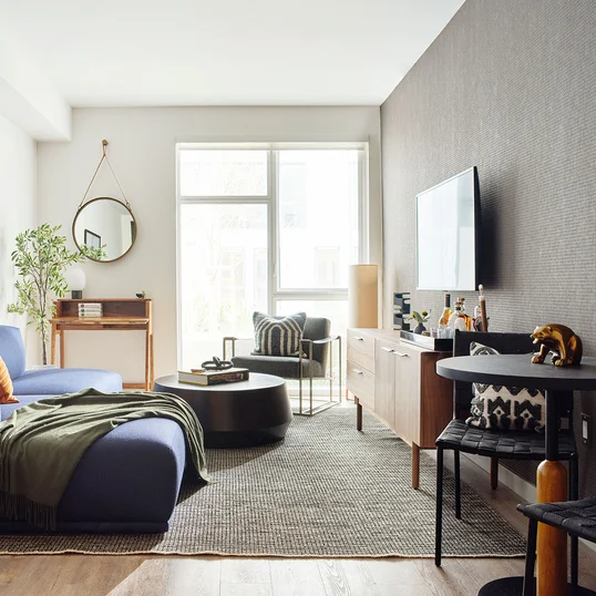 Great rooms include Nest thermostats with AC/heating along with floor-to-ceiling windows that maximize natural light.