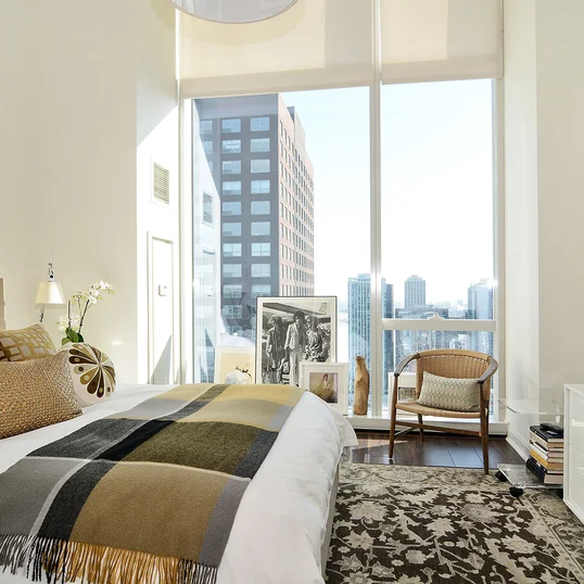 Large bedrooms with ample closet space