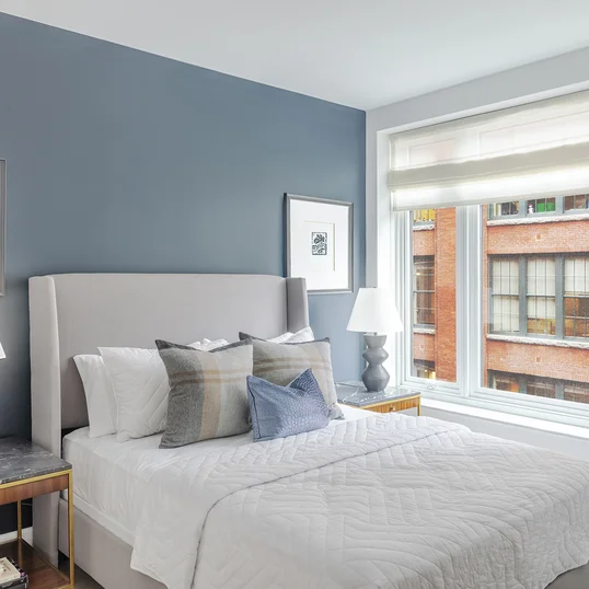 Large, Light Filled Bedrooms