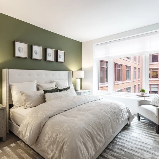 Large, Light-Filled Bedrooms