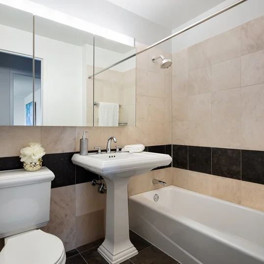 Kohler fixtures in bathrooms