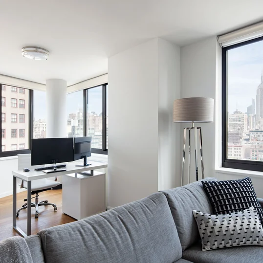 Large, light filled rooms