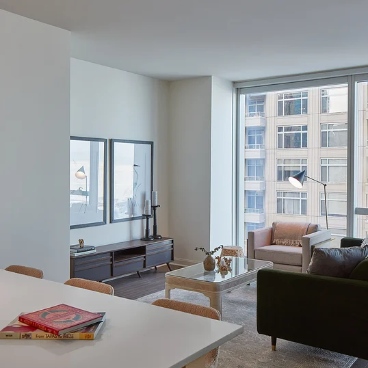 Generous floorplans with ample light