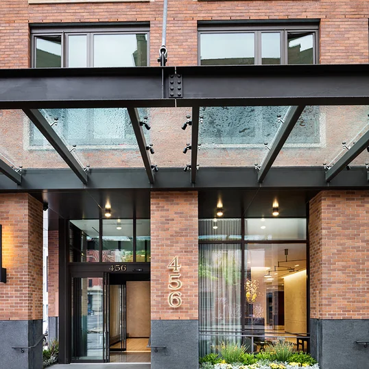 24-hour attended lobby and concierge 