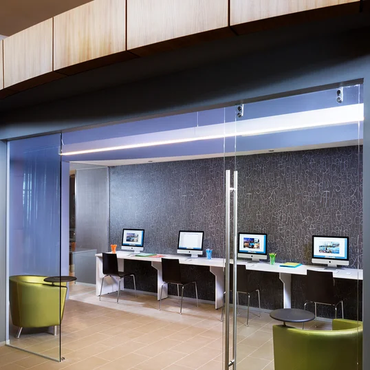 Enjoy complimentary printing and wifi at the business center.