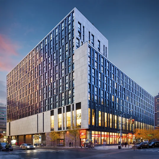 Live in a stunning building designed by Skidmore, Owings & Merrill.