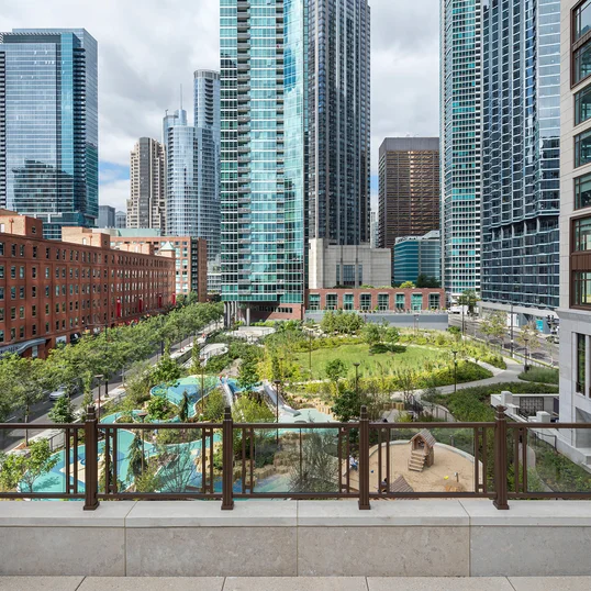 Bennett Park offers residents a unique park-front lifestyle steps from their front door.