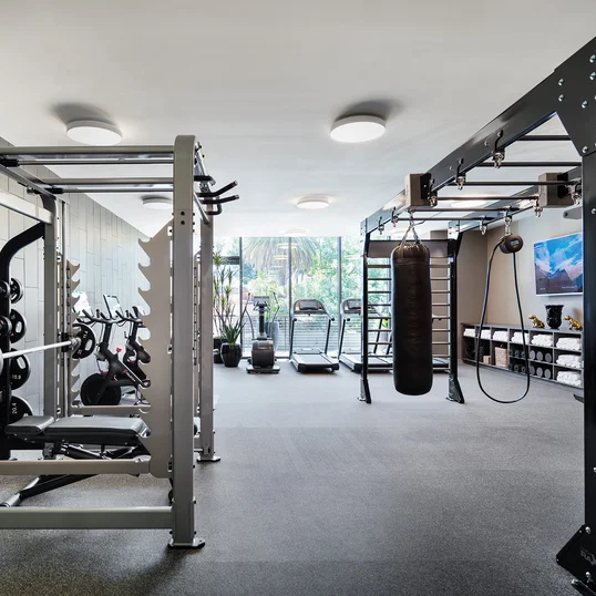 State-of-the-art fitness center