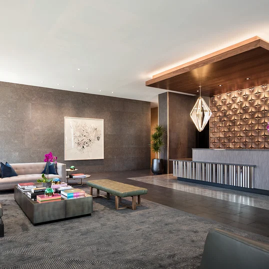 24-hour attended lobby