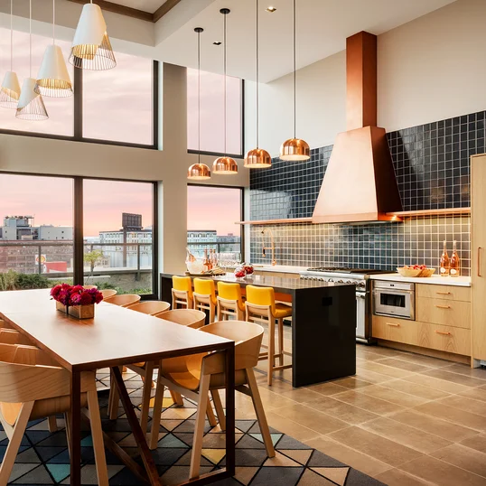 Host a wine tasting, brunch, or private cooking class with friends.