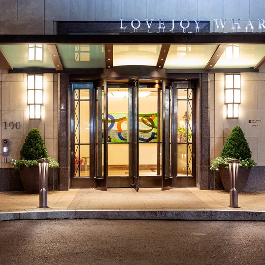 Beautiful, modern design on the Boston waterfront