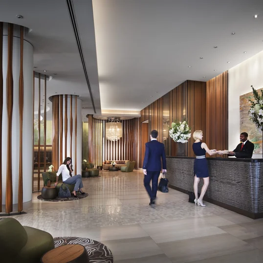 24/7 attended lobby