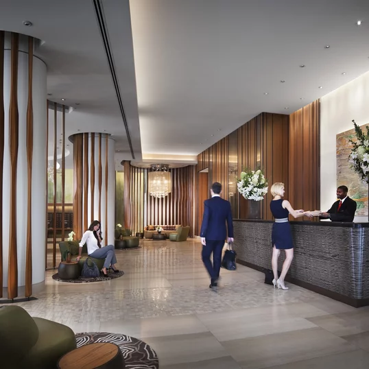 24/7 attended lobby