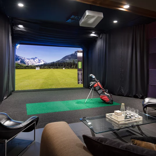 Brand new golf simulator