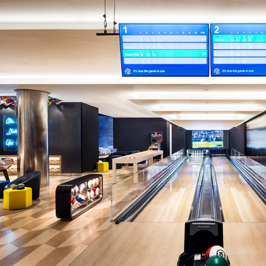 Bowling alley