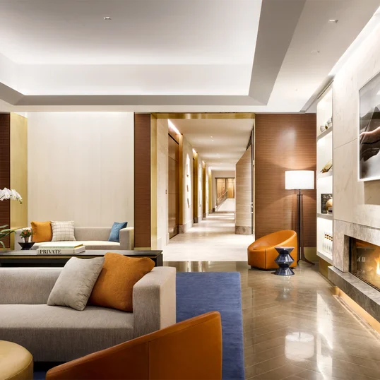 Library and lounge for quiet relaxation