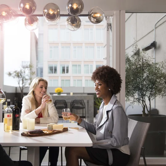 Indoor and outdoor party dining rooms available to book for special occasions and gatherings.