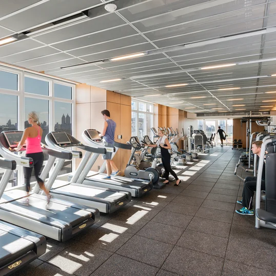 Staffed and operated by Iowa Sports, the fitness center at 1214 Fifth Avenue is a private state-of-the-art health and fitness facility.