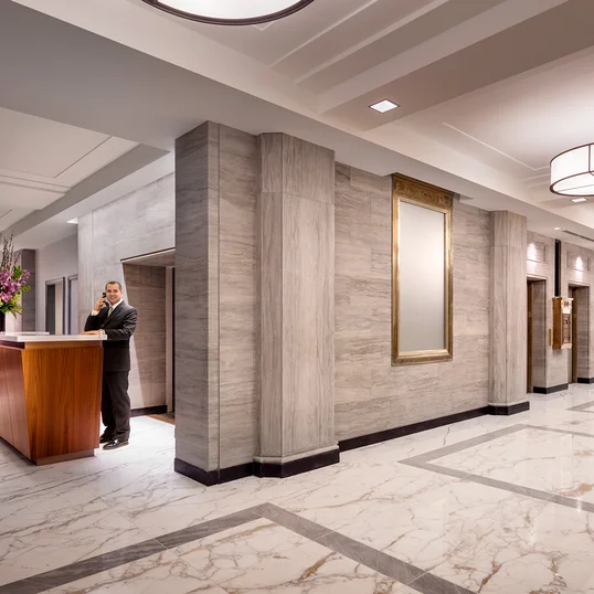 Our lobby staff is on duty 24 hours a day and is committed to the highest level of service.