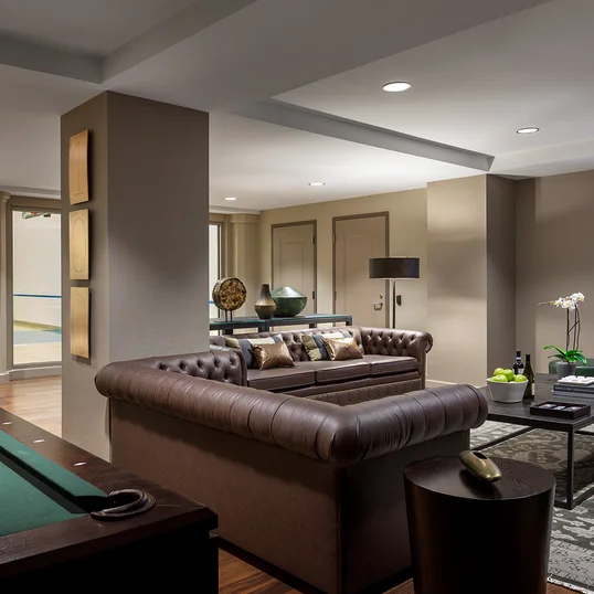 Play billiards, tabletop shuffleboard, or just hang out with your favorite friends and family.