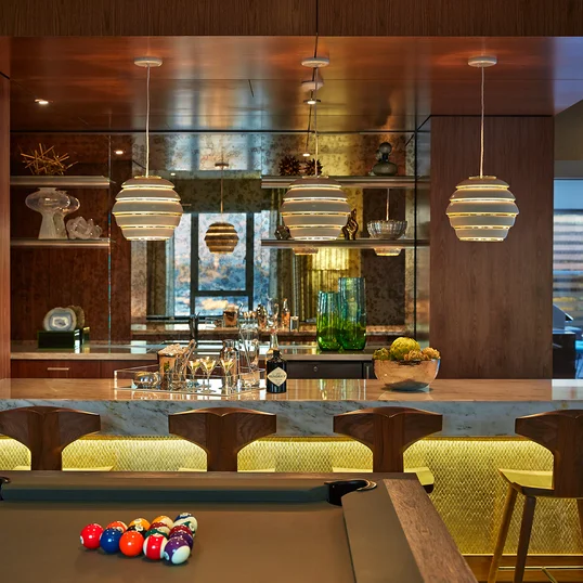 Attention to design detail yields calming spaces.