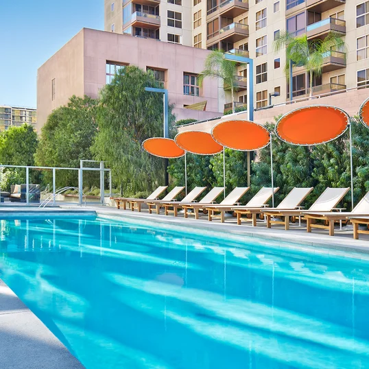 Go for a sunlit swim in the heated pool, or take a dip in the jacuzzi.