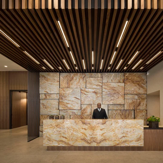 Our skilled lobby staff is trained to deliver outstanding service and to anticipate every need of our residents.