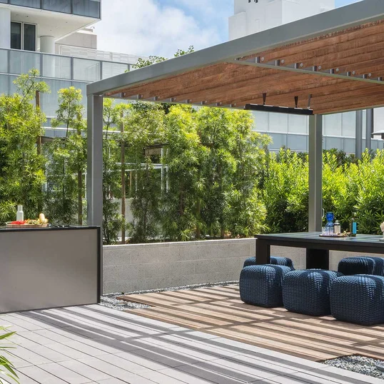 Fifteen Fifty’s 12,000-square-foot private park.