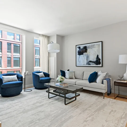 The open plan design provides warm environments filled with natural light