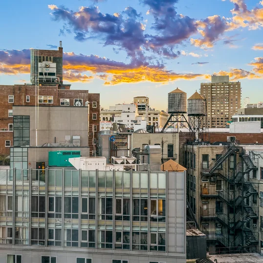 Stunning city views. 